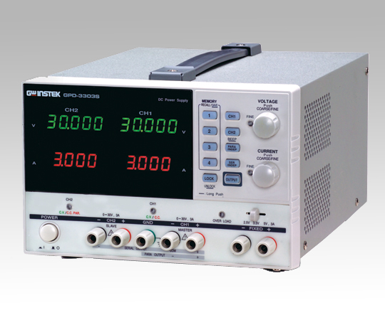 GW　INSTEK（テクシオ・テクノロジー）1-3888-24　電子負荷機能付高分解能多出力直流安定化電源　校正証明書付　GPP