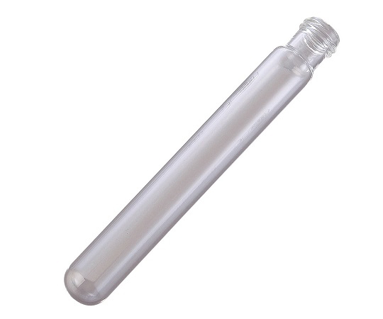 1-3966-11 ディスポーサブルネジ付試験管 φ16×100mm スポット無し 99449-16コーニング・PYREX