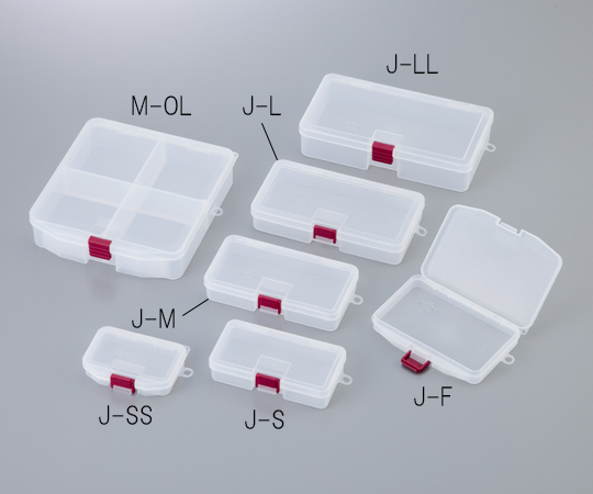 1-3977-01 サンプルケース 103×73×23mm J-SS明邦化学工業