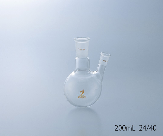 1-4329-04 共通摺合二つ口フラスコ 1000mL 0078-10-10クライミング
