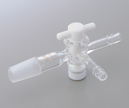 1-4349-06 共通摺合付三方コックⅠ型 テフロンコック TS24／40 0414-08-10クライミング