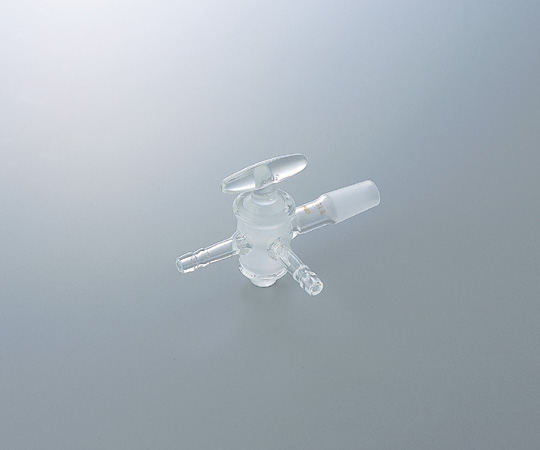 1-4350-01 共通摺合付三方コックⅡ型 ガラスコック TS15／25 0414-01-20クライミング