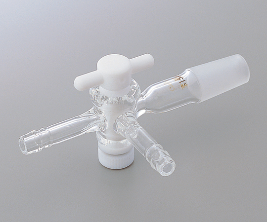 1-4350-05 共通摺合付三方コックⅡ型 テフロンコック TS19／38 0414-07-20クライミング