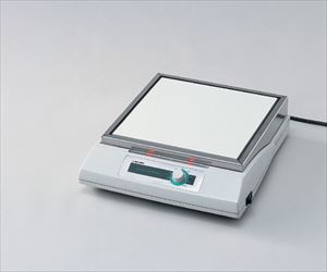 1-4600-83 ■海外仕様 ホットプレート (NINOS) 350℃ 170×170mm 220V±10％ NAK-1Kアズ