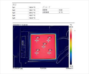 1-4601-31-91 ■海外仕様 ホットプレート （NINOS） 350℃ 170×170mm （AC220V plug t