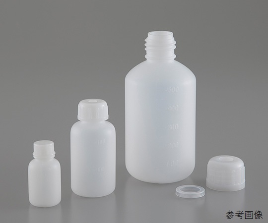 1-4657-03 細口瓶 中フタ付 100mL アズワン