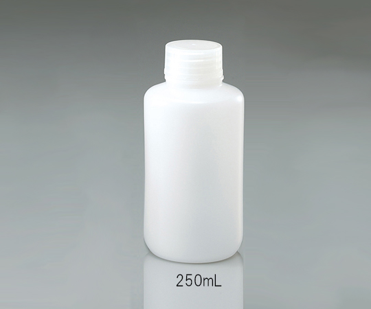 1-4657-14 細口瓶 HDPE製 250mL アズワン
