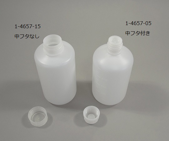 1-4657-14 細口瓶 HDPE製 250mL アズワン
