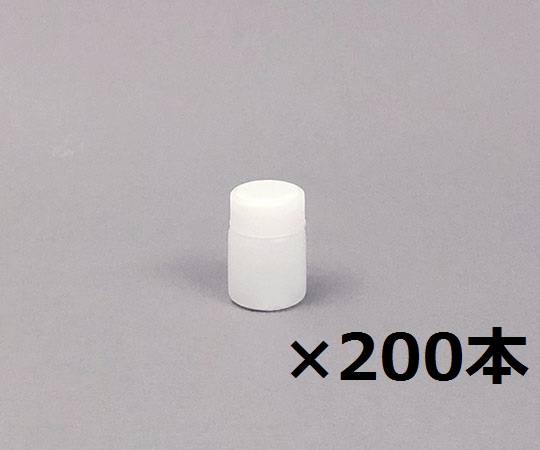 1-4658-61 広口瓶中フタ付 20mL（ケース販売） 200本入 アズワン