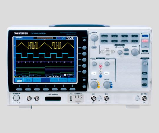 【校正対応】1-4922-12 デジタルストレージオシロスコープ(2チャンネル) GDS-2102AGW INSTEK(テクシオ