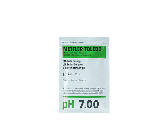 1-5102-01 pHメータ用標準液 pH7.00 20mL×30袋入 51302047メトラー・トレド 1-5102-01 pHメータ用標準液 pH7.00 20mL×30袋入 51302047メトラー・トレド