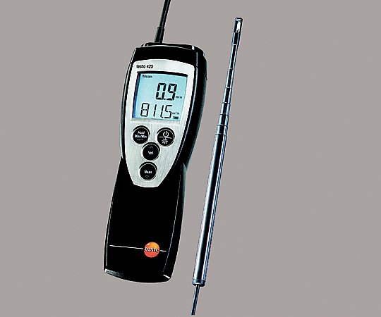 1-5305-02-20 風速・風量計（testo-425） セパレート 校正証明書付 0560.4251テストー