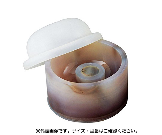 1-6020-05 めのう製マグネット乳鉢セット 25g筒アズワン