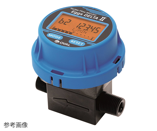 オーバル1-6236-12　渦式フローモニター（液体用） FLM20-10PD0オーバル