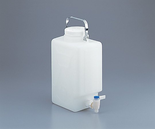 1-6487-02 フッ素加工活栓付角型瓶 20L 2327-0050Thermo Scientific Nalgene