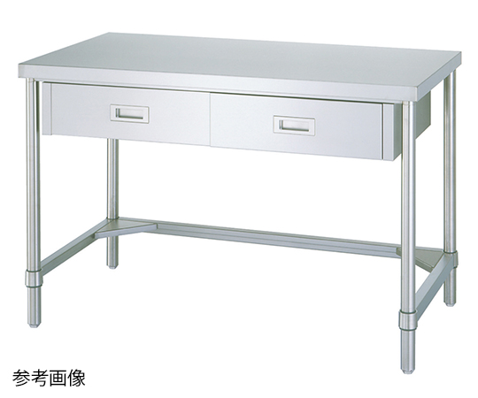 1-6568-21 ステンレス作業台(三方枠) 900×600×800mm WDT-9060シンコー 1-6568-21 ステンレス作業台(三方枠) 900×600×800mm WDT-9060シンコー