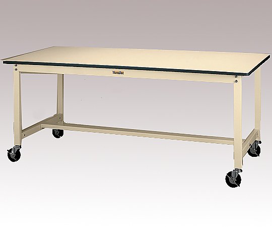 【大型商品※送料別途】【組立必要】1-6619-09 キャスター付き（ストッパー機能有）作業台 SWRC-1590-Ⅱ SWRC