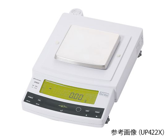 島津製作所1-6734-14　上皿天びん　UP-X・校正分銅内蔵タイプ　8200g　最小表示：0.1g UP8201X島津製作所