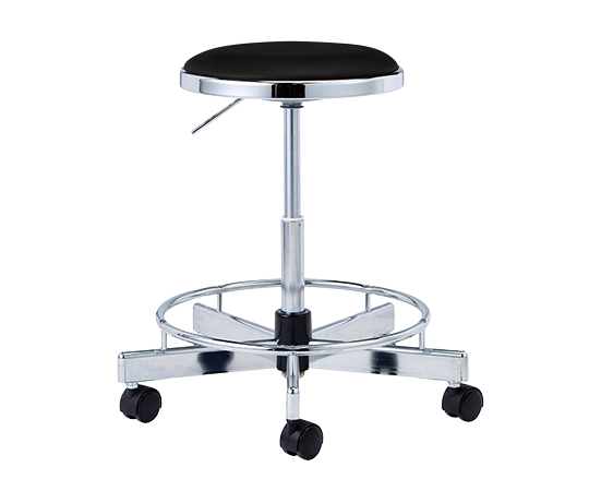 アズワン1-7529-11　［受注停止］導電チェアー（リング付き）　ブラック TD-EH25L-Zアズワン