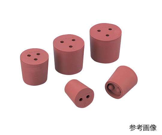 1-7649-03 穴付き赤ゴム栓 1個入 10号アズワン 1-7649-03 穴付き赤ゴム栓 1個入 10号アズワン