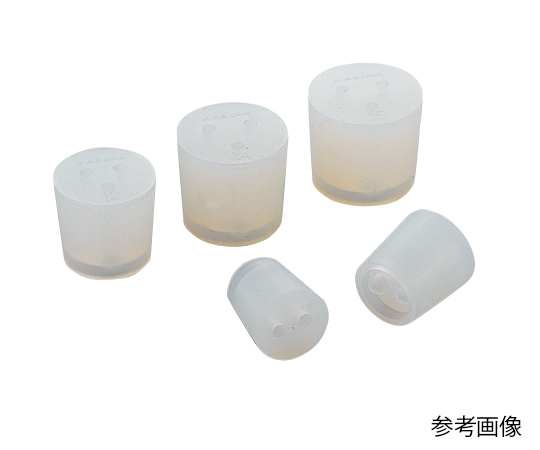 1-7650-03 穴付きシリコン栓 1個入 10号アズワン 1-7650-03 穴付きシリコン栓 1個入 10号アズワン