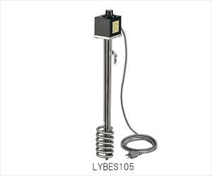 1-8024-24 サーモスタット付投込みヒーター 高耐蝕性ステンレス 500W LYBES105