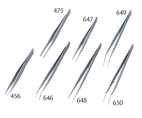 1-8188-02 汎用型ピンセット 140mm 475IDEAL-TEK