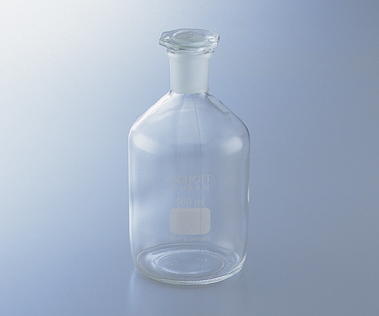 1-8400-01 試薬瓶（栓付き）（デュラン(R)） 白 25mL 211651402SCHOTT/DURAN