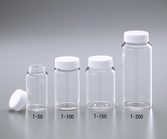 1-8416-03 FSメディアバイアル 150mL 25本入 T-150マルエム