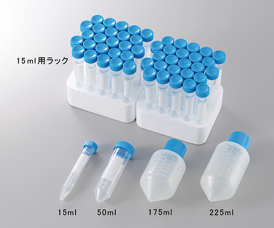 1-8427-11 コニカルチューブ（遠心分離用） PP 175mL 8本/袋×6 352076Corning(Falcon)