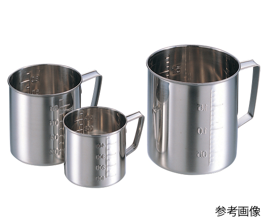 1-8469-01 ステンビーカー（すりきりタイプ） 200mL 10015202丸山ステンレス