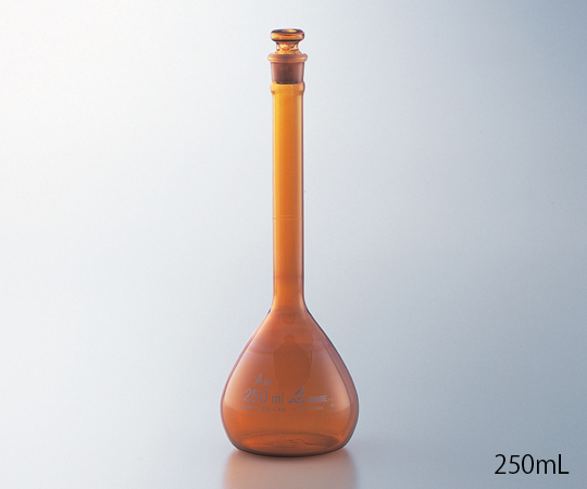 【校正対応】1-8565-31 高精度メスフラスコ 茶 2000mL アズワン