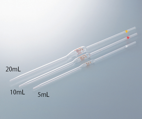 1-8570-09-20 ホールピペット 2.5mL JCSS校正付 アズワン