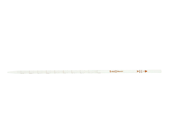 【校正対応】1-8615-06 メスピペット先端目盛 カスタムA 1mL 柴田科学
