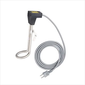 1-8779-21 ステンレス投込みヒーター（SUS316L製）160mm 300W LYMAS103