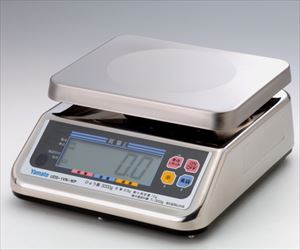 1-8847-14-20 防水型デジタル上皿はかり 検定無し 3kg 校正証明書付 UDS-600-WPN-3大和製衡