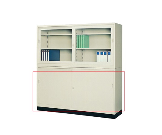 【大型商品※送料別途】1-9250-05 スチール保管庫 G-635SS スチール戸生興