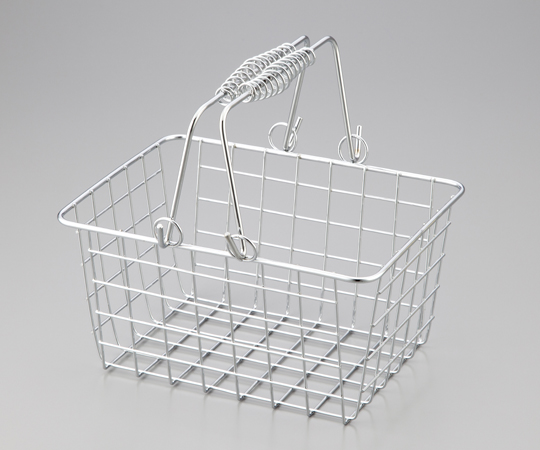 1-9453-04 ワイヤーバスケット 浅型 S 1-9453-04 ワイヤーバスケット 浅型 S