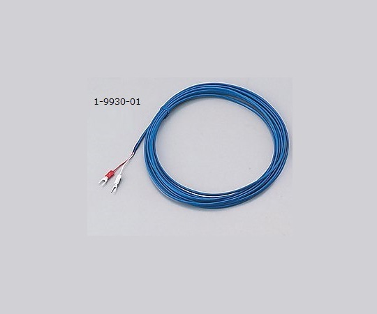 1-9930-01 被覆熱電対（デュープレックス） ビニール被覆 Y端子 5m DK-K-BL-5m佐藤計量器製作所