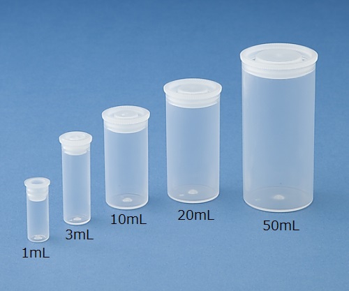 ニッコー10-1909-55　プッシュバイアル　50ml　PV-50ニッコー
