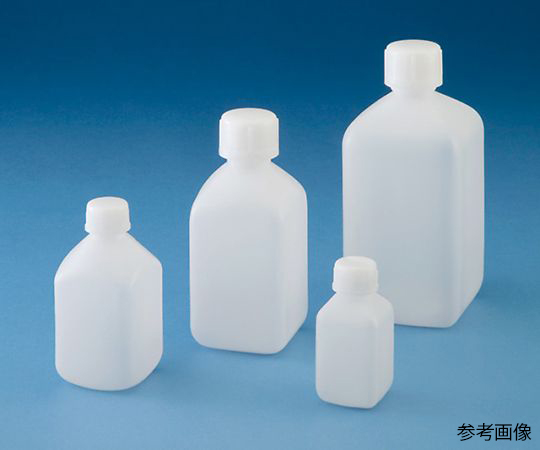 ニッコー10-2901-55　細口角型規格瓶　100mL 1029-01ニッコー