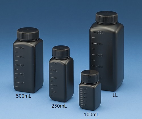 ニッコー15-7303-55 Jボトル角型 広口 遮光 500ml 滅菌済 ニッコー ニッコー15-7303-55 Jボトル角型 広口 遮光 500ml 滅菌済 ニッコー
