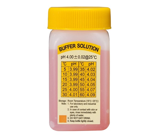 2-1287-12 pH計用校正液 pH4 B-4カスタム