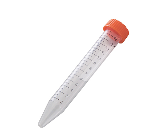 【滅菌】2-2061-02 遠沈管(PP) 15mL 1ケース（50本/袋×10袋入） 430791コーニング