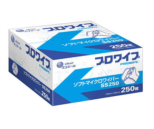 2-2624-02 プロワイプ・ソフトマイクロワイパーSS250 198×90mm SS250 250枚×72箱 703154エ 2-2624-02 プロワイプ・ソフトマイクロワイパーSS250 198×90mm SS250 250枚×72箱 703154エ