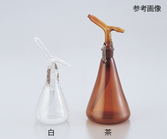 2-297-05 ガラス製噴霧器 茶60mL 5型