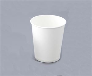 2-3602-04 ペーパーカップ 205mL 7ホワイト