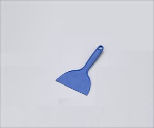 【食品衛生法適合】2-4211-01 スクレイパー ＰＥ ＭＰフーズ(R) Ｓ 青 MPF-LHS-BLアラム