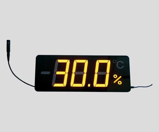 【校正対応】2-472-03 薄型温湿度表示器 TP-300HA