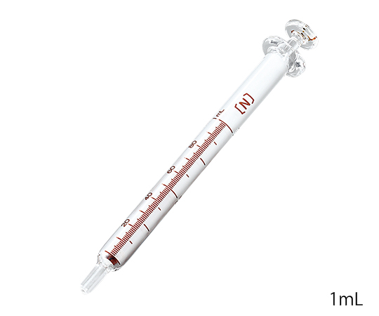 【医療機器クラス1】【法人・施設限定】2-4984-01 インター注射筒 ガラス先 0.25mL 微量用 00111211翼工業